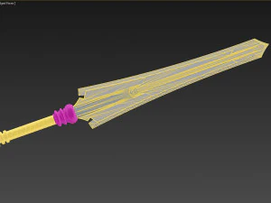 kingsglaive final fantasy xv ff15 glauca sword 3D Print Model