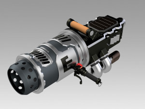 apex legends fuse launcher prop replica 3D Print Model