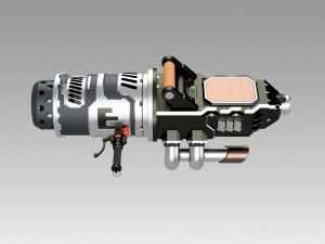 apex legends fuse launcher prop replica 3D Print Model