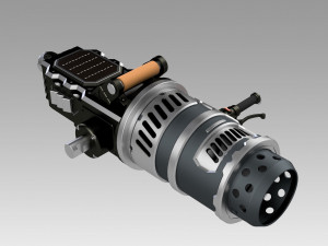 apex legends fuse launcher prop replica 3D Print Model