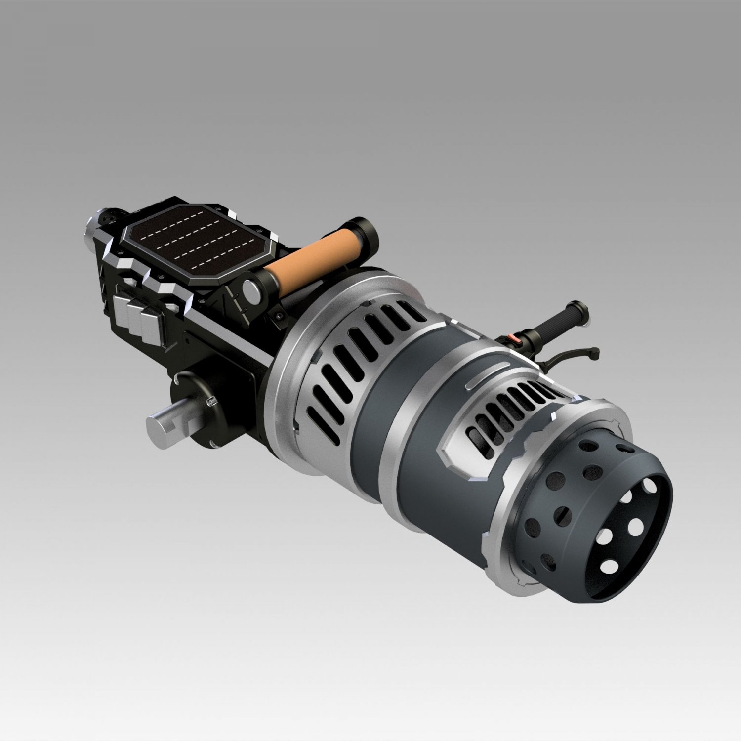 Apex Legends Fuse Launcher Prop Replica 3D Принт Модель In Другое.