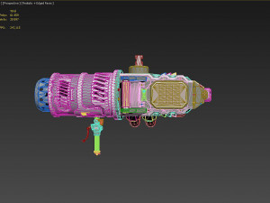 apex legends fuse launcher prop replica 3D Print Model