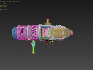 apex legends fuse launcher prop replica 3D Print Model