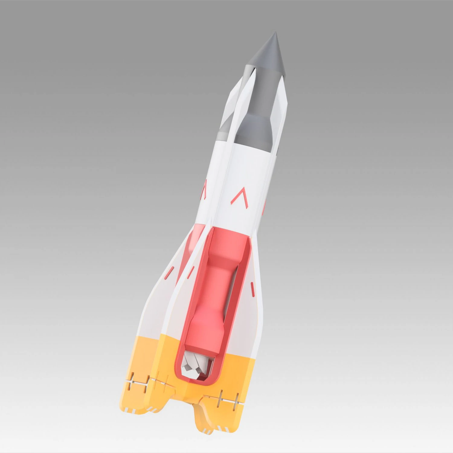 apex legends bangalore rocket replica prop 3D Print Model .c4d .max .obj .3ds .fbx .stl .blend