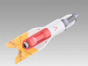 apex legends bangalore rocket replica prop 3D प्रिंट मॉडल