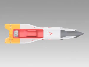 apex legends bangalore rocket replica prop 3D Print Model