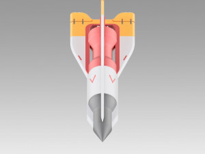 apex legends bangalore rocket replica prop 3D प्रिंट मॉडल