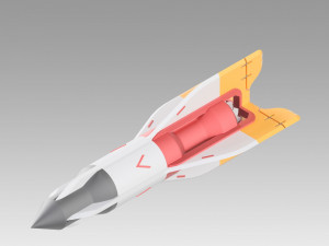 apex legends bangalore rocket replica prop 3D प्रिंट मॉडल