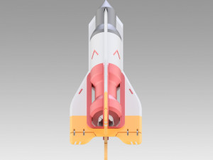 apex legends bangalore rocket replica prop 3D प्रिंट मॉडल