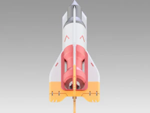 apex legends bangalore rocket replica prop 3D Print Model