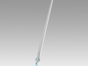 sword art online alfheim online notre dame props 3D Print Model