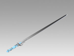 sword art online alfheim online notre dame props 3D Print Model
