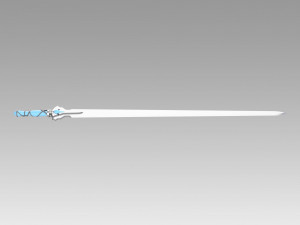 sword art online alfheim online notre dame props 3D Print Model