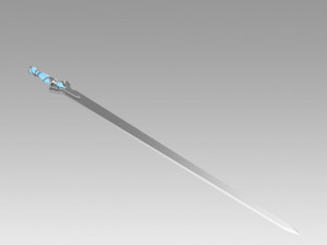 sword art online alfheim online notre dame props 3D Print Model
