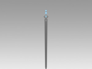 sword art online alfheim online notre dame props 3D Print Model