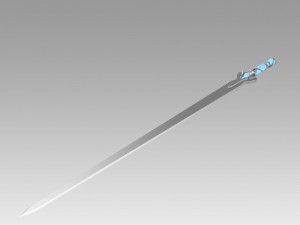 sword art online alfheim online notre dame props 3D Print Model