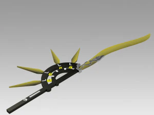 arknights thorns cosplay prop replica 3D Print Model