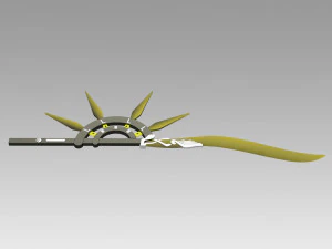 arknights thorns cosplay prop replica 3D Print Model