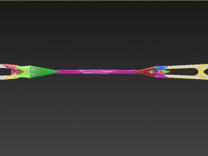 tokyo xanadu mitsuki hokuto staves cosplay prop Modèles 3D en vedette
