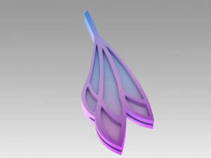 league of legends lol elderwood xayah cosplay prop 3D Print Model