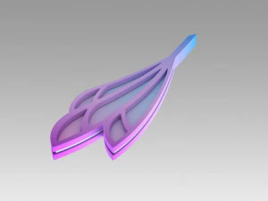 league of legends lol elderwood xayah cosplay prop 3D Print Model