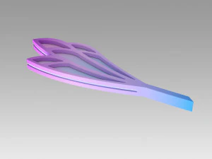league of legends lol elderwood xayah cosplay prop 3D Print Model