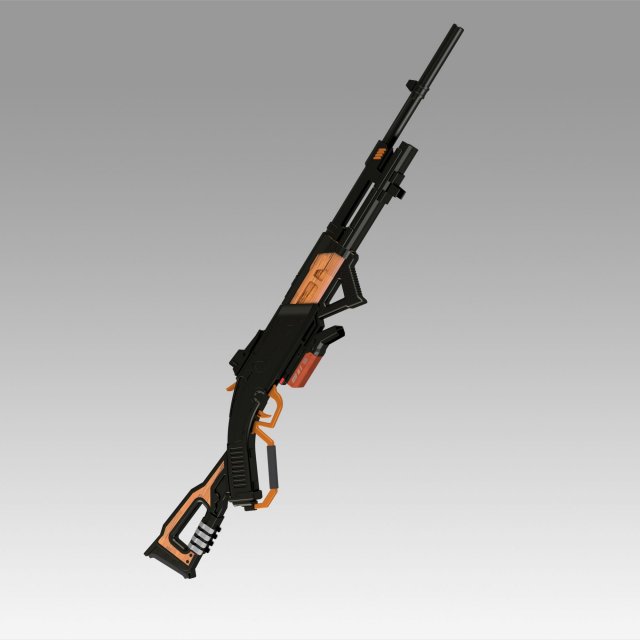 apex legends 30-30 repeater punchy lever action assault Model do druku 3D .c4d .max .obj .3ds .fbx .stl .blend 