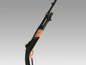 штурмова гвинтівка Apex Legends 30-30 з ретранслятором з ударним важелем 3D Принт Модель