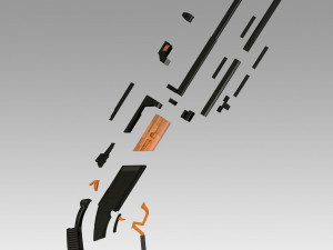 apex legends 30-30 repeater punchy lever action assault rifle 3D Print Model
