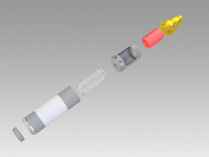 star trek the next generation medical hypo props replica 3D प्रिंट मॉडल