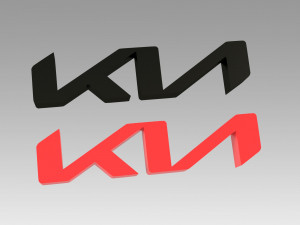 kia new logo 3D Print Model