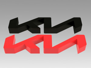 kia new logo 3D Принт Модель