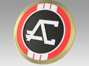 apex legends coin money cash cosplay props 3D Print Model