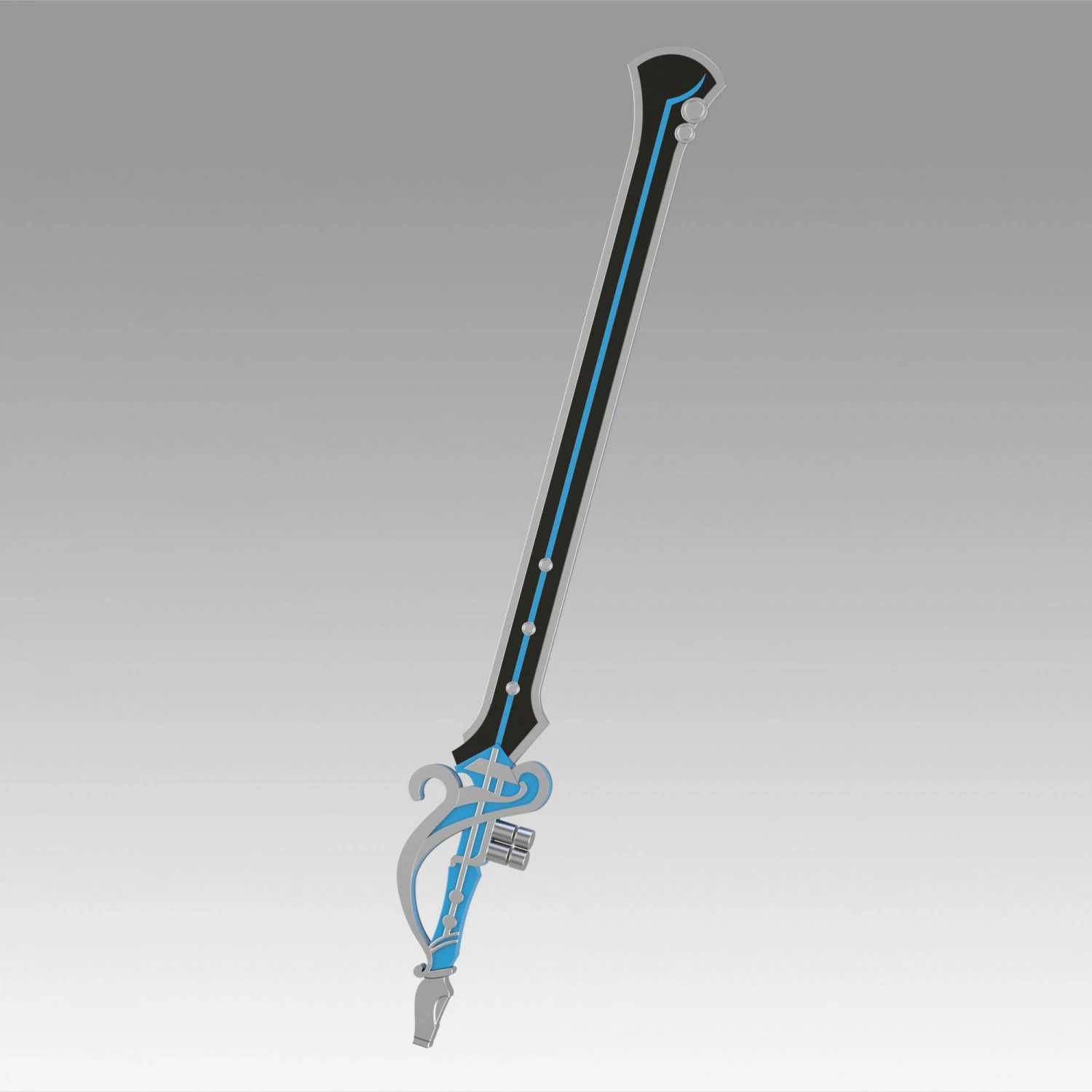 genshin impact kaeya traveler jean keqing the flute sword 3D Print Model .c4d .max .obj .3ds .fbx .stl .blend 