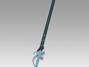 genshin impact kaeya traveler jean keqing the flute sword 3D-printmodel