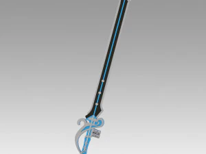 原神 カエヤ トラベラー ジャン・ケチン 笛の剣 3Dプリントモデル