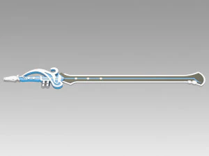 genshin impact kaeya traveler jean keqing the flute sword 3D Print Model