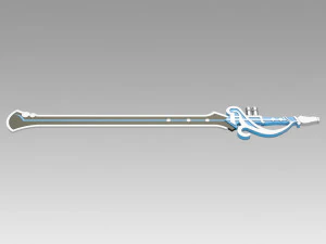 genshin impact kaeya traveler jean keqing the flute sword 3D Print Model