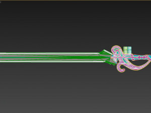genshin impact kaeya traveler jean keqing the flute sword Modèles 3D en vedette