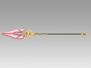 genshin impact hu tao staff of homa cosplay prop 3D Принт Модель