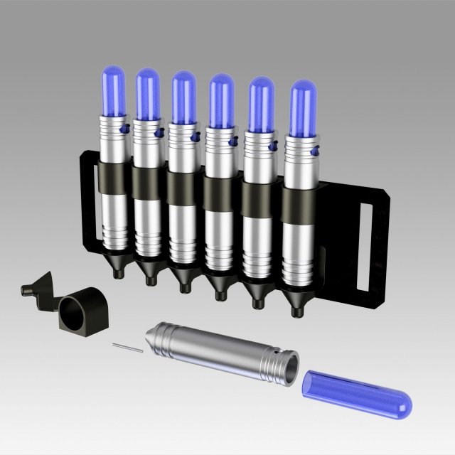 blade wesley snipes vial darts props cosplay replica 3D Принт Модель .c4d .max .obj .3ds .fbx .stl .blend 