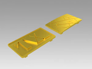 marvel loki mobius or tva boucle de ceinture cosplay prop r&eacute;plique Modèles 3D en vedette
