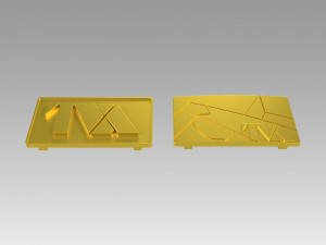 marvel loki mobius gold tva belt buckle cosplay prop replica Modèles 3D en vedette