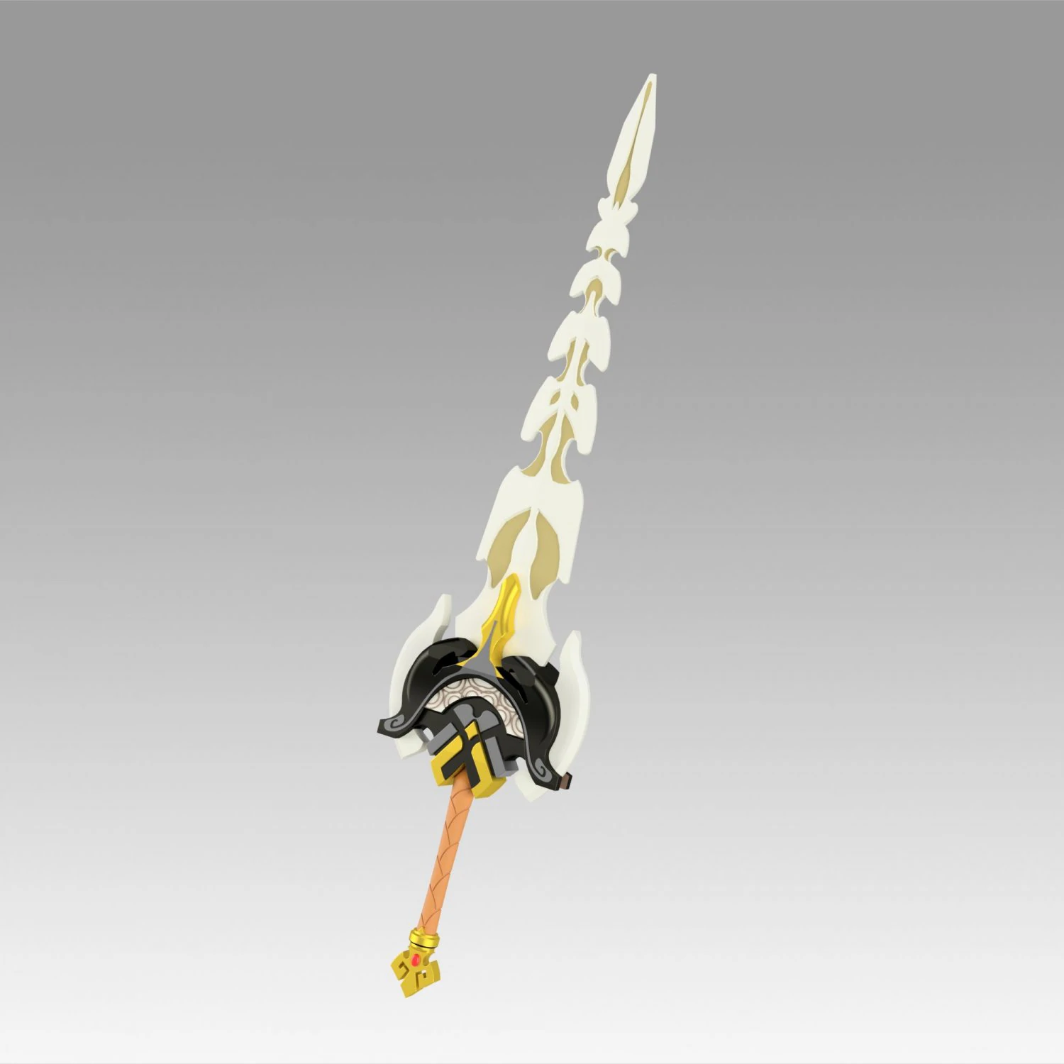genshin impact diluc rasoir beidou serpent colonne vert&eacute;brale claymores Modèles 3D en vedette .c4d .max .obj .3ds .fbx .stl .blend 