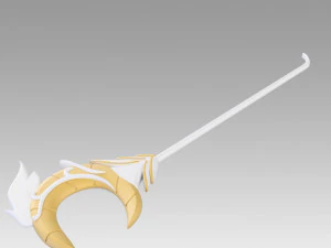 League of Legends mdr caf&eacute; cuties soraka cosplay prop Modèles 3D en vedette