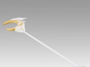 League of Legends mdr caf&eacute; cuties soraka cosplay prop Modèles 3D en vedette