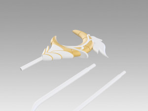 league of legends lol cafe cuties soraka cosplay prop 3D Принт Модель