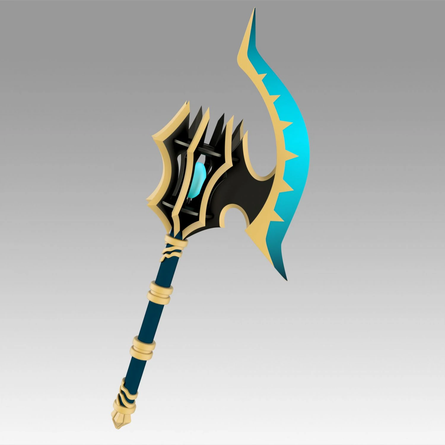 fate grand order berserker darius iii two hatchets 3D Print Model .c4d .max .obj .3ds .fbx .stl .blend 
