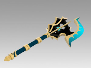 fate grand order berserker darius iii two hatchets 3D प्रिंट मॉडल
