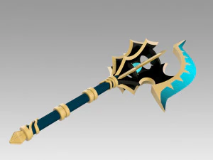 fate grand order berserker darius iii two hatchets 3D Print Model